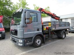 man TGL 12.220 4x2 BB,Palfinger PK8501,Schrottspinne
