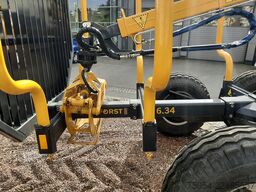Uniforest Rückehänger Uniforst 6.34 mit Kran