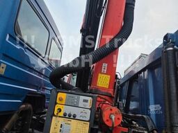MERCEDES-BENZ Axor 1829 / 13m Palfinger Kran FUNK / Meiller
