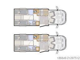 DETHLEFFS Just Go T 7055 EBL Autom. Comfort-Pak. TV   1.Hd