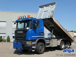 SCANIA G 450 6x6, Bordmatik, Anbauplatte, AHK, Hydr.,AC
