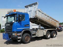SCANIA G 450 6x6, Bordmatik, Anbauplatte, AHK, Hydr.,AC
