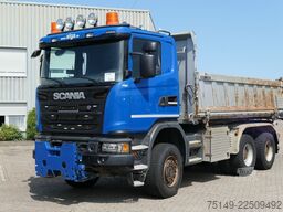 SCANIA G 450 6x6, Bordmatik, Anbauplatte, AHK, Hydr.,AC