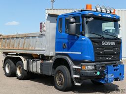SCANIA G 450 6x6, Bordmatik, Anbauplatte, AHK, Hydr.,AC