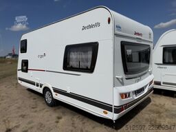 DETHLEFFS c-go 465 KR Etagen- & Hubbett m. 7-Zonen-Matratz