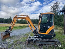 Hyundai Robex 30Z Mini excavator - 2 buckets - 230 Hours!