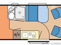 HOBBY Prestige Van 640 ET Automatik Smart Home Markise