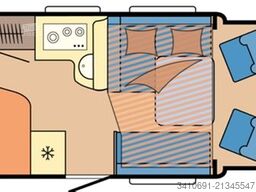 HOBBY OnTour T 700 FH TCombi6 DuoControl Paket-Safety