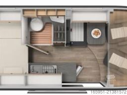 Sunlight Camper Van CLIFF 600 Adventure Edition Schlafdach, Dieseltank 90 L