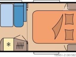 Hobby De Luxe 460 SFf Mod.2026 1500kg 14L Boiler