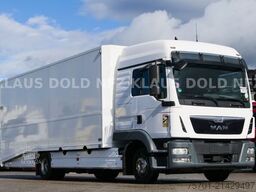 MAN TGL 8.250 geschloss. Autotransp. Moetefindt