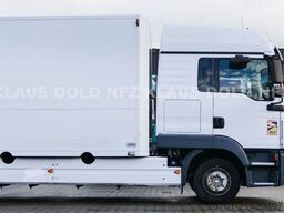 MAN TGL 8.250 geschloss. Autotransp. Moetefindt