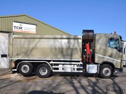Volvo FH 460 6x2 KIPPER + HMF Z-KRAAN