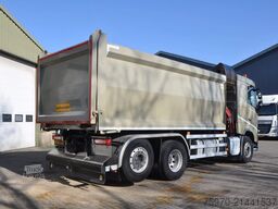 Volvo FH 460 6x2 KIPPER + HMF Z-KRAAN