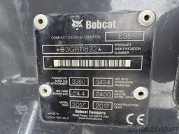 BOBCAT E35 Powertilt 3xSchaufeln Klima