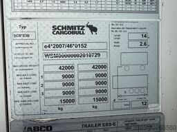 schmitz cargobull SCB*S3B Lift- & Steeraxle, Thermo-King SMX, Tai...