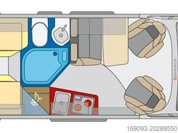 GLOBECAR Campscout *Luftfeder*Maxxfan*Navi*Solar*AHK*FT