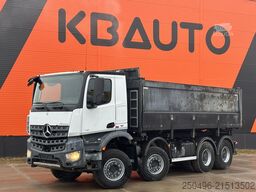 Mercedes-Benz Arocs 4151 8x4 BORDMATIC / FULL STEEL / DRUM BR...