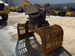 Caterpillar Demolition and sorting grapple CAT G320B with OQ80