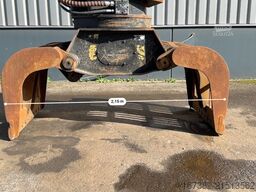 Caterpillar Demolition and sorting grapple CAT G320B with OQ80