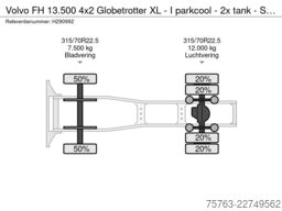 Volvo FH 13.500 4x2 Globetrotter XL - I parkcool - 2x...