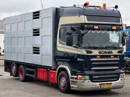 Scania R420 6x2 Topline / 3 Stock Animal Transport / R...