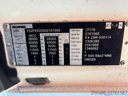 Scania P 500 6x2*4 9 TON FRONT AXLE / RETARDER