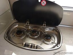 EURAMOBIL IL 720 EB Markise Navi Klimaaut. Hubbett