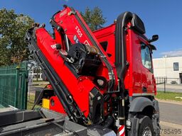 Mercedes-Benz AROCS 3643 8x4 HOOKLIFT + 21m! CRANE FASSI F305...