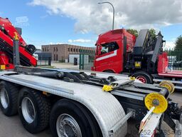 Mercedes-Benz AROCS 3643 8x4 HOOKLIFT + 21m! CRANE FASSI F305...