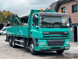 DAF CF 85.410 6x2 Pritsche Atlas Kran
