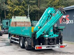 DAF CF 85.410 6x2 Pritsche Atlas Kran