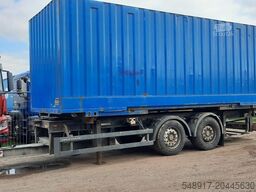 Schmitz Cargobull Containeranhänger mit Container