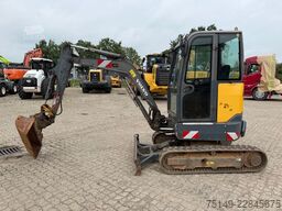 VOLVO ECR 25, mecha. S.W.S., Hydr. Grabenschaufel