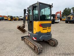 VOLVO ECR 25, mecha. S.W.S., Hydr. Grabenschaufel