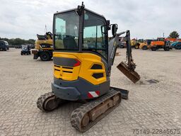 VOLVO ECR 25, mecha. S.W.S., Hydr. Grabenschaufel