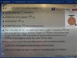 SE EQUIPMENT POLAND Arbeitskorb Type 080 (800x1200 mm)