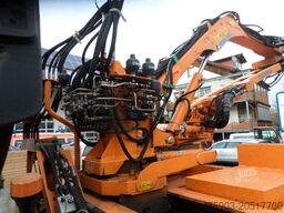 MERCEDES-BENZ Unimog 423 mit Mulag Front Heckmähkombination E6