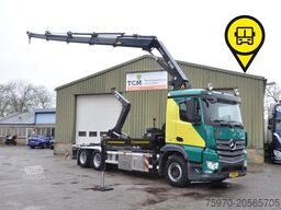 Mercedes-Benz Antos 2842 6x2 HIAB 24Tm KRAAN + HAAK