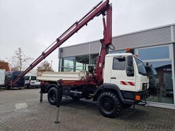 MAN 13.180 AK 4x4 Allrad/Single/Kran Hiab 122 Funk