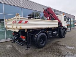 MAN 13.180 AK 4x4 Allrad/Single/Kran Hiab 122 Funk
