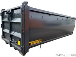 A1 Container ECOLINE 26 m³ - französische Klappe - RAL 7016 Anthrazitgrau - Abrollcontainer