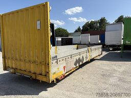 Krone Baustoff Wechselbrücke 7,45m Türen