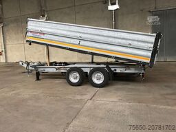 Möslein TTD13- BA Verzinkt 13 t Tandem Kipper Tiefladermit Bordwand- Aufsatz-- Neufahrzeug --