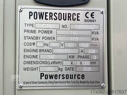 Cummins 6BTAA5.9-G12 - 165 kVA Generator - DPX-19838