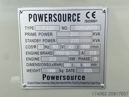 Perkins 1106A-70TAG4 - 220 kVA Generator - DPX-19809