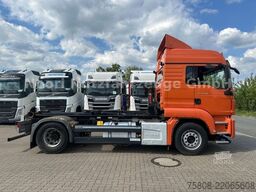 MAN TGS 18.500 Abroller HIAB XR72 CITY Navi LGS