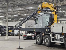 Mercedes-Benz AROCS 3253 8x8 / 65 t/m CRANE + JIB + WINCH / K...