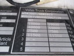 VOLVO FH500, Voll-Luft, low Deck, Standklima