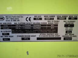 MEC 3392RT-T Diesel, 4x4 Drive, 12m Working Height, 12